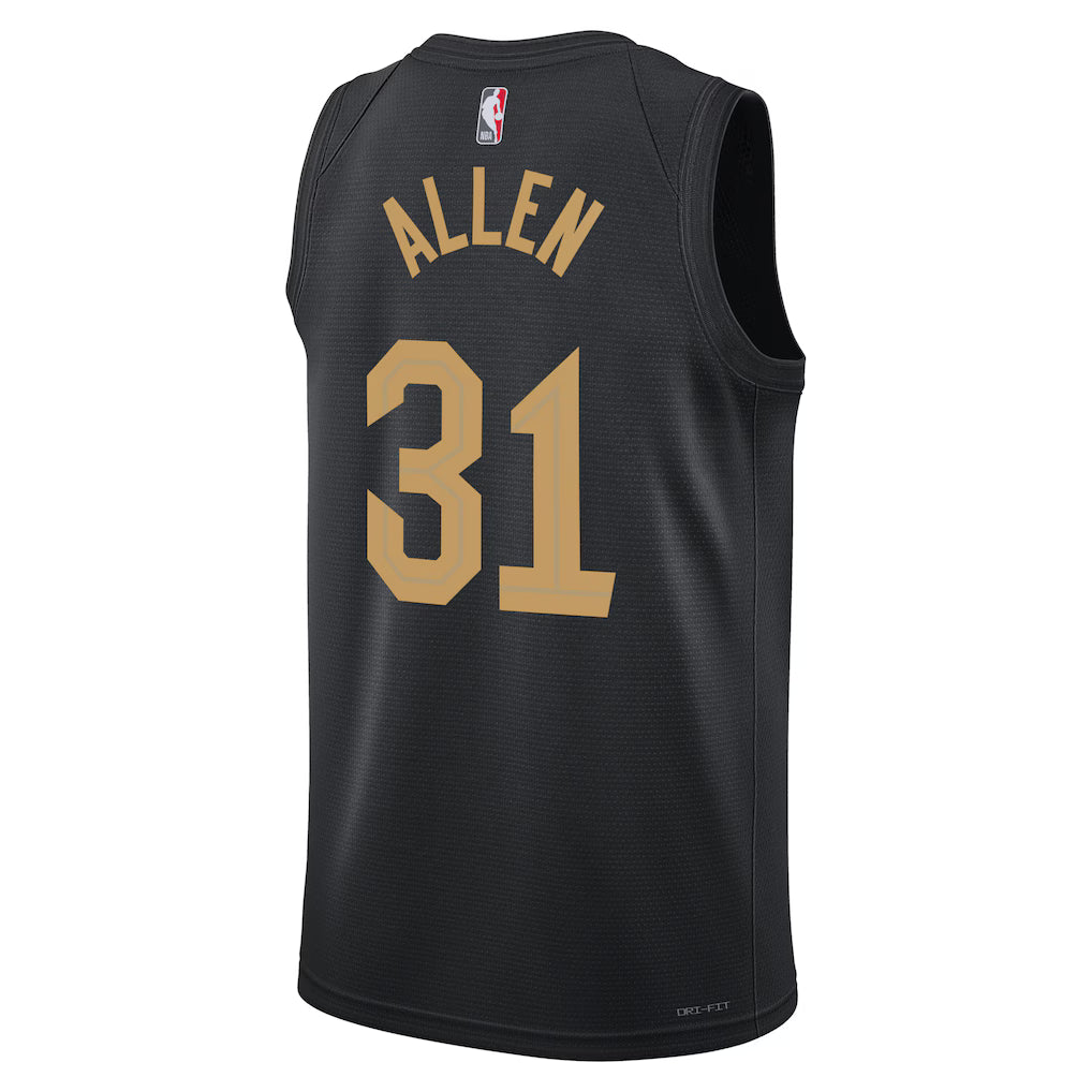 Cleveland Cavaliers Jarrett Allen #31 Statement Edition Swingman Jersey back view