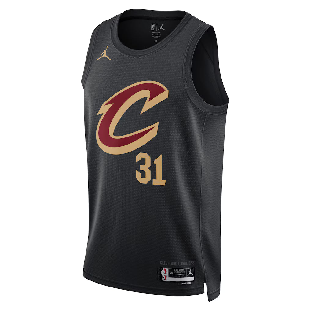 Cleveland Cavaliers Jarrett Allen #31 Statement Edition Swingman Jersey front view