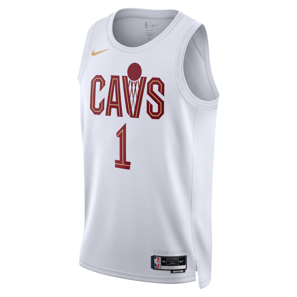 Cleveland Cavaliers Max Strus #1 Association Edition Swingman Jersey front view