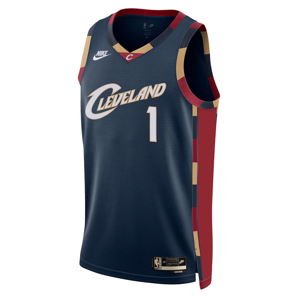 Cleveland Cavaliers Max Strus #1 Classic Edition Swingman Jersey front view