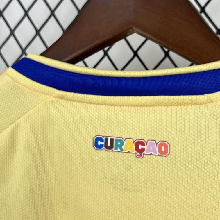 Curacao World Cup Away Jersey 2026 Back View Collar