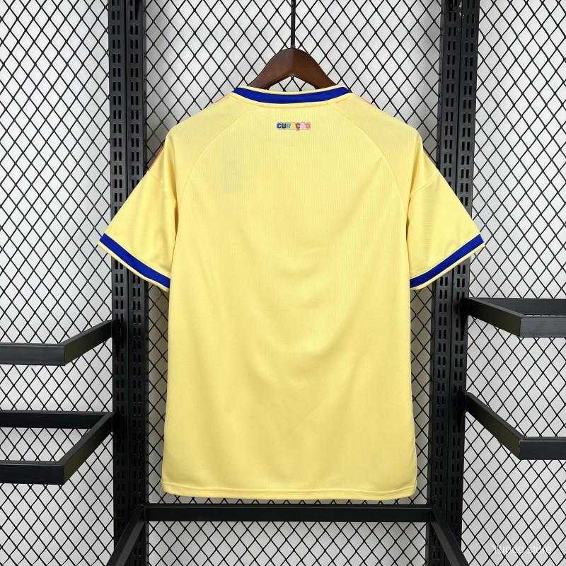 Curacao World Cup Away Jersey 2026 Back View