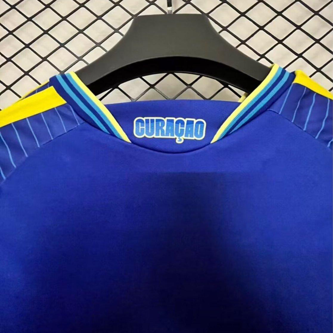 Curacao World Cup Home Jersey 2026 Back View Collar
