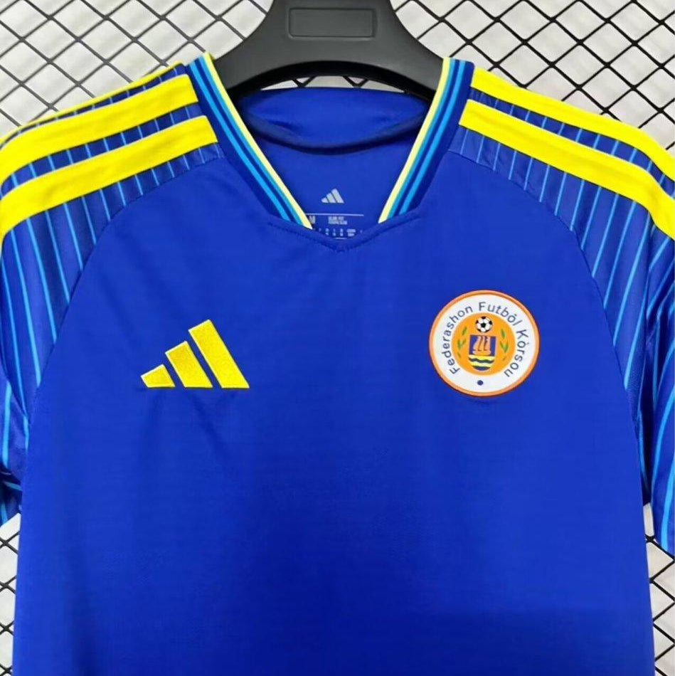 Curacao World Cup Home Jersey 2026 Front View Crest