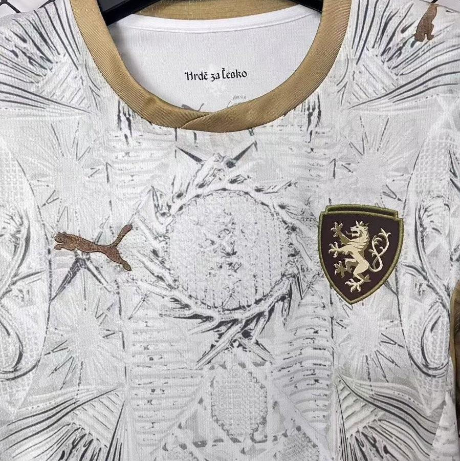 Czech Republic 2026 Away Jersey Front View Details