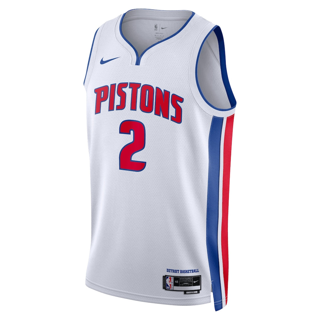 Detroit Pistons Cade Cunningham #2 Association Edition Swingman Jersey front view