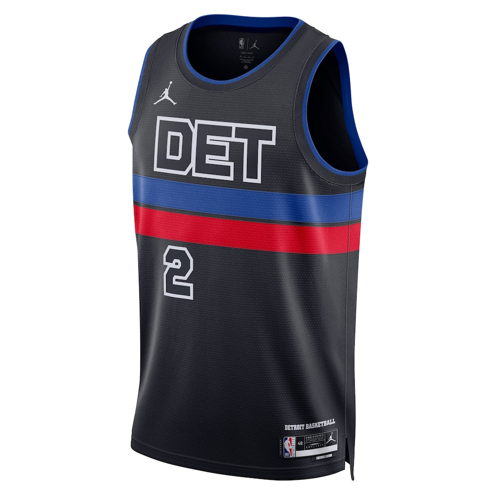 Detroit Pistons Cade Cunningham #2 Statement Edition Swingman Jersey front view