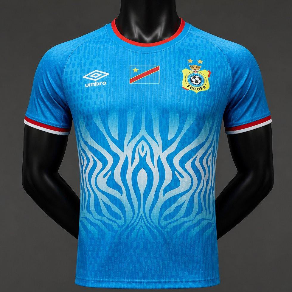 DR Congo World Cup Home Jersey 2026 Front View Player