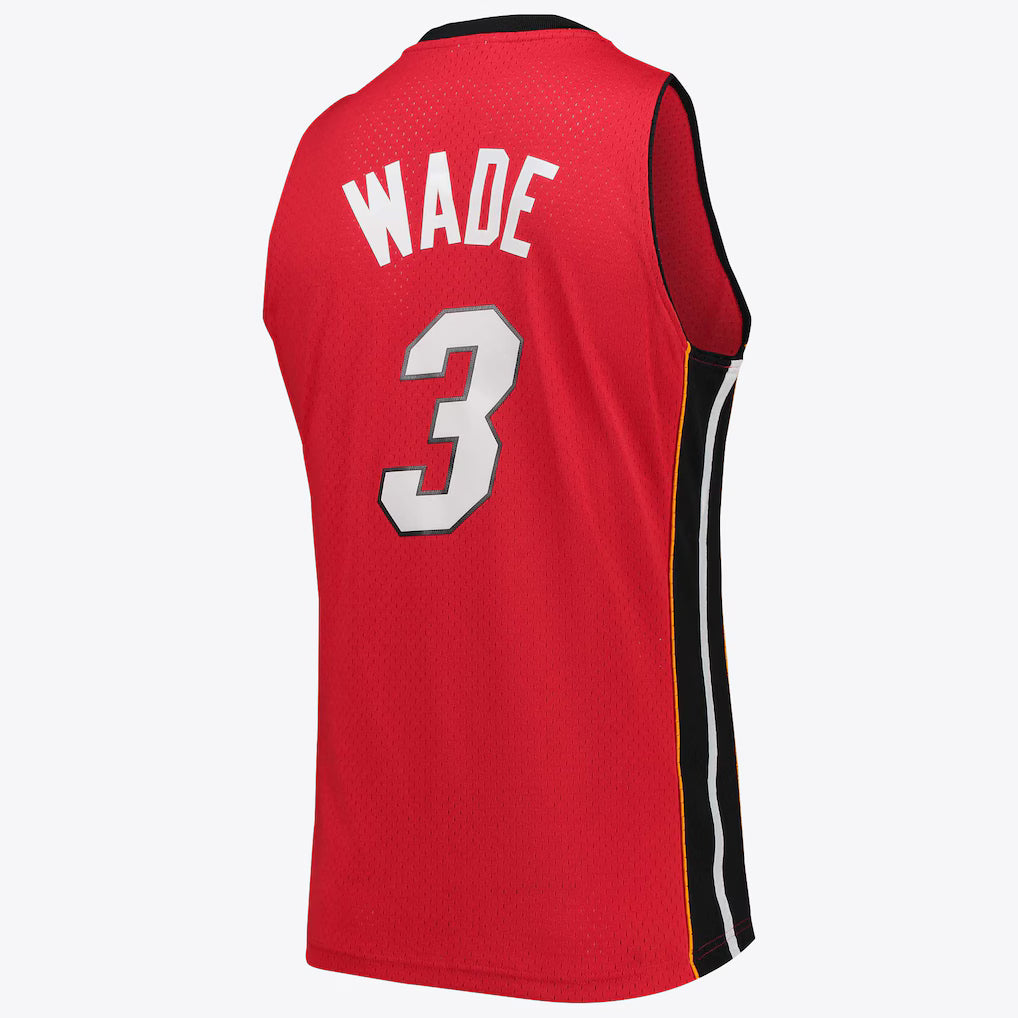 Dwyane Wade Miami Heat 2005 Swingman Jersey back view