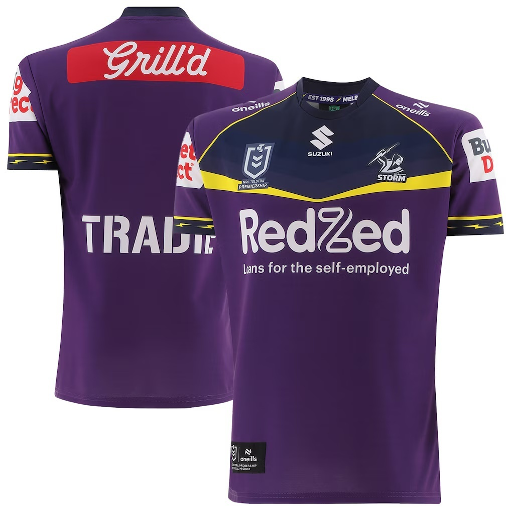 Melbourne Storm's 2026 Home Jersey