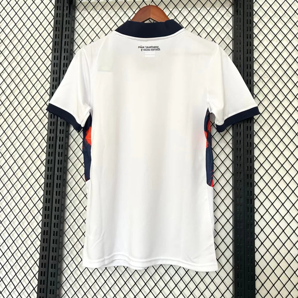 Ecuador World Cup Third Jersey 2026 back view with clean white design