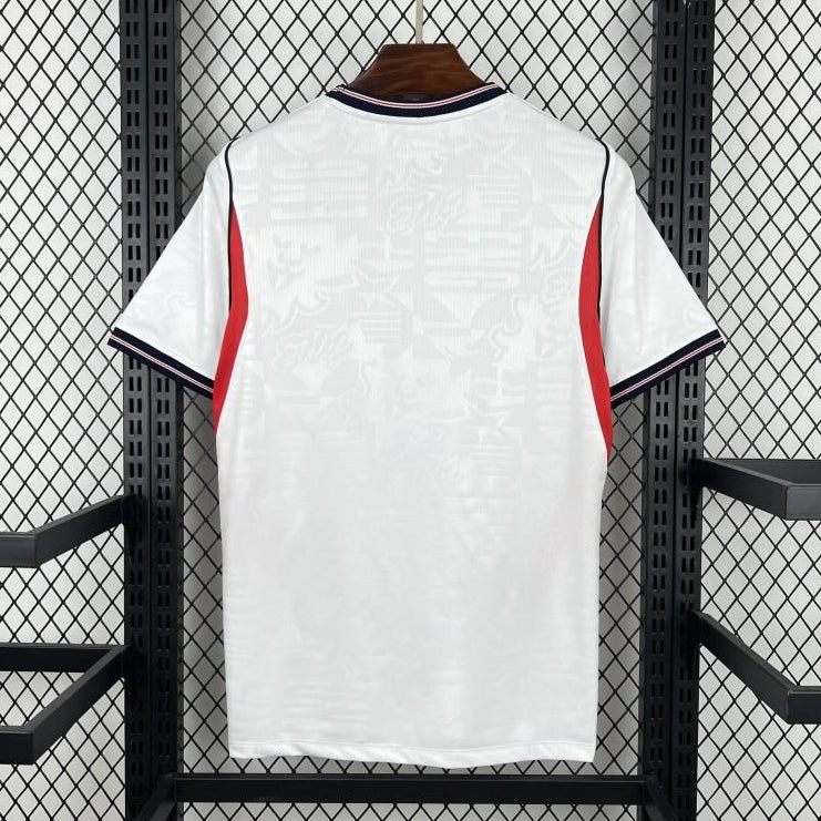 England 2026 World Cup home jersey white football shirt back view
