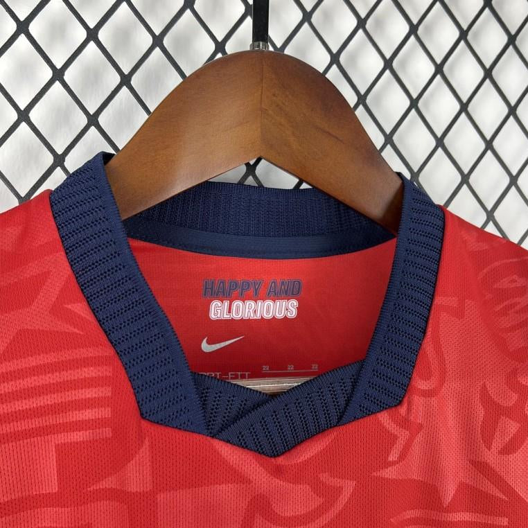 England Away Kit 2026 Kids Set front view collar