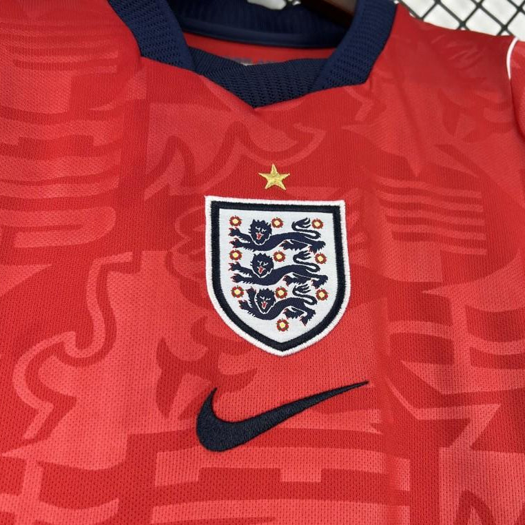 England Away Kit 2026 Kids Set front view crest