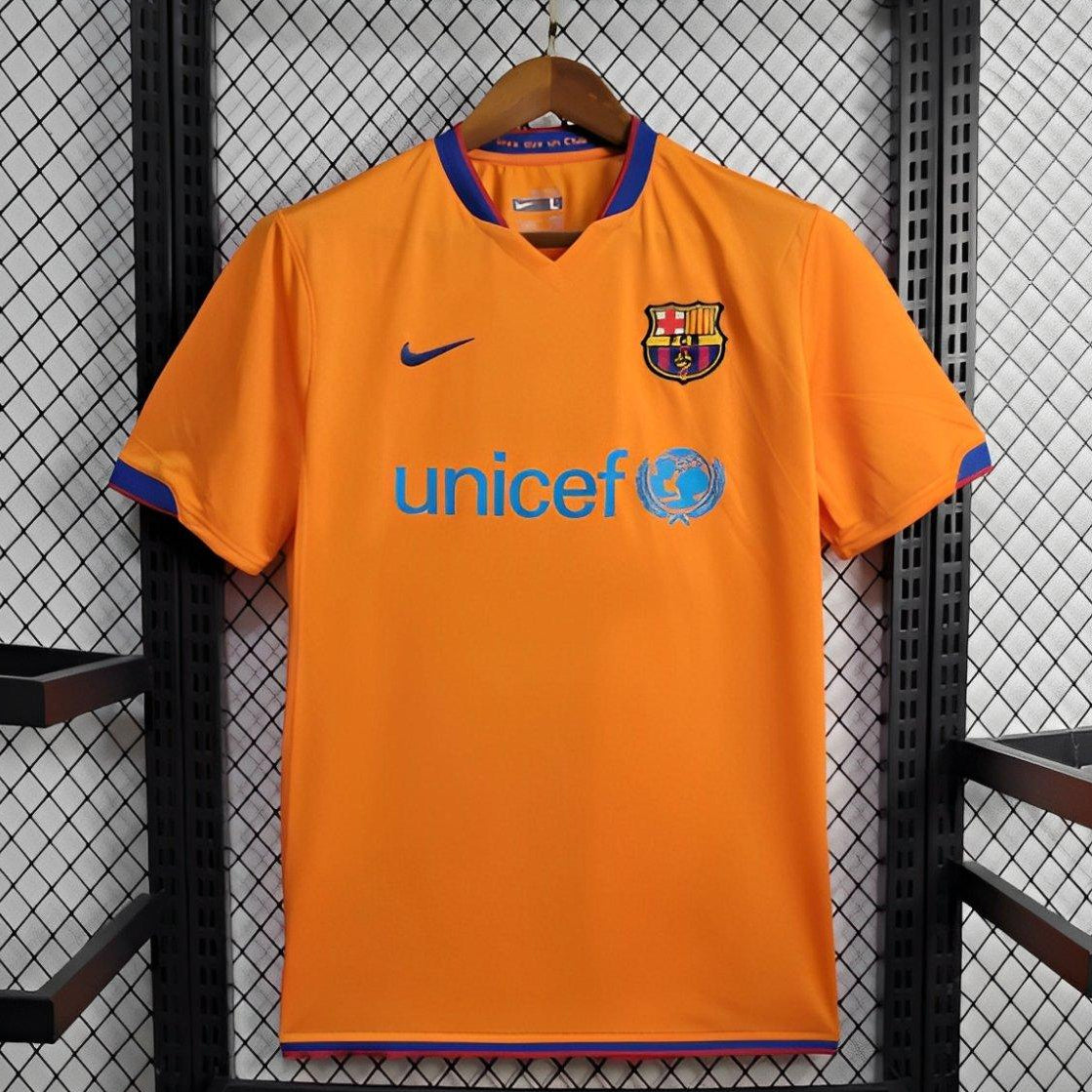 FC Barcelona away jersey 2006 07 front view
