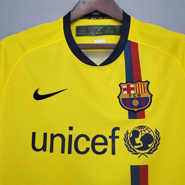FC Barcelona Away Jersey 2008/09 chest detail