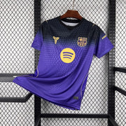FC Barcelona Away Jersey 2026/27 front view in black and purple