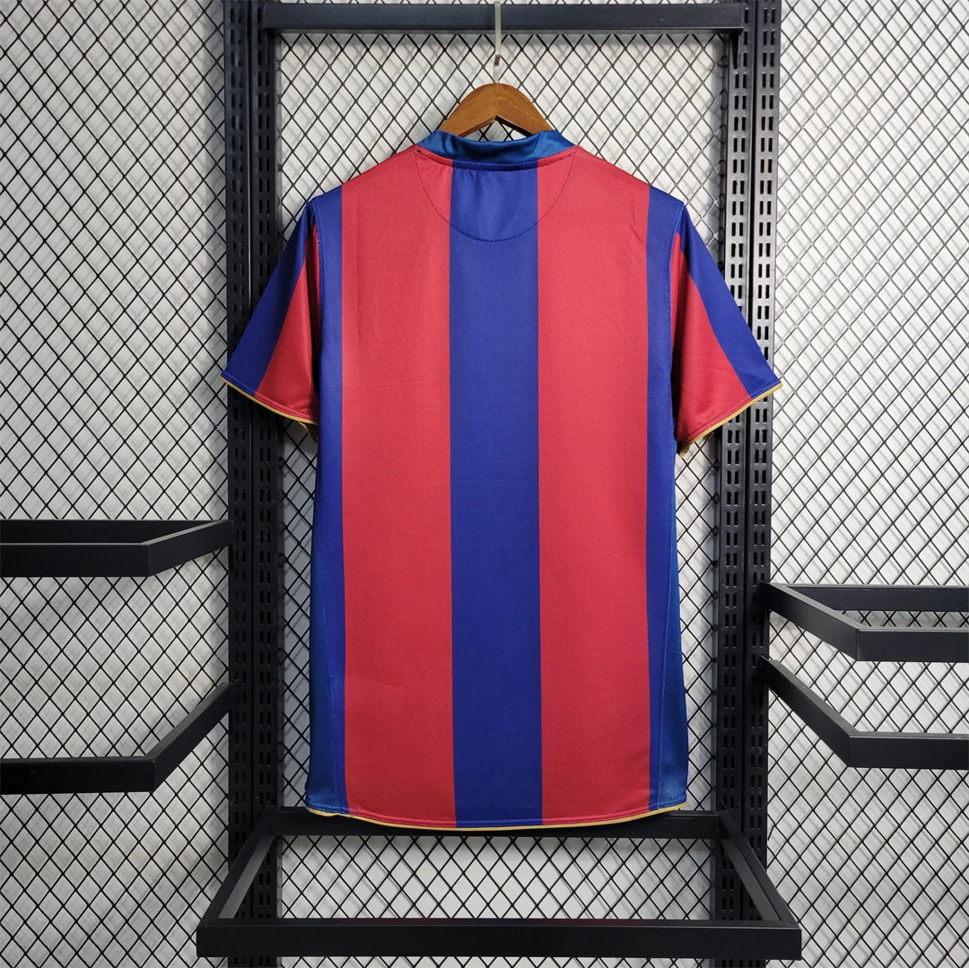 FC Barcelona Home Jersey 2007/08 back view