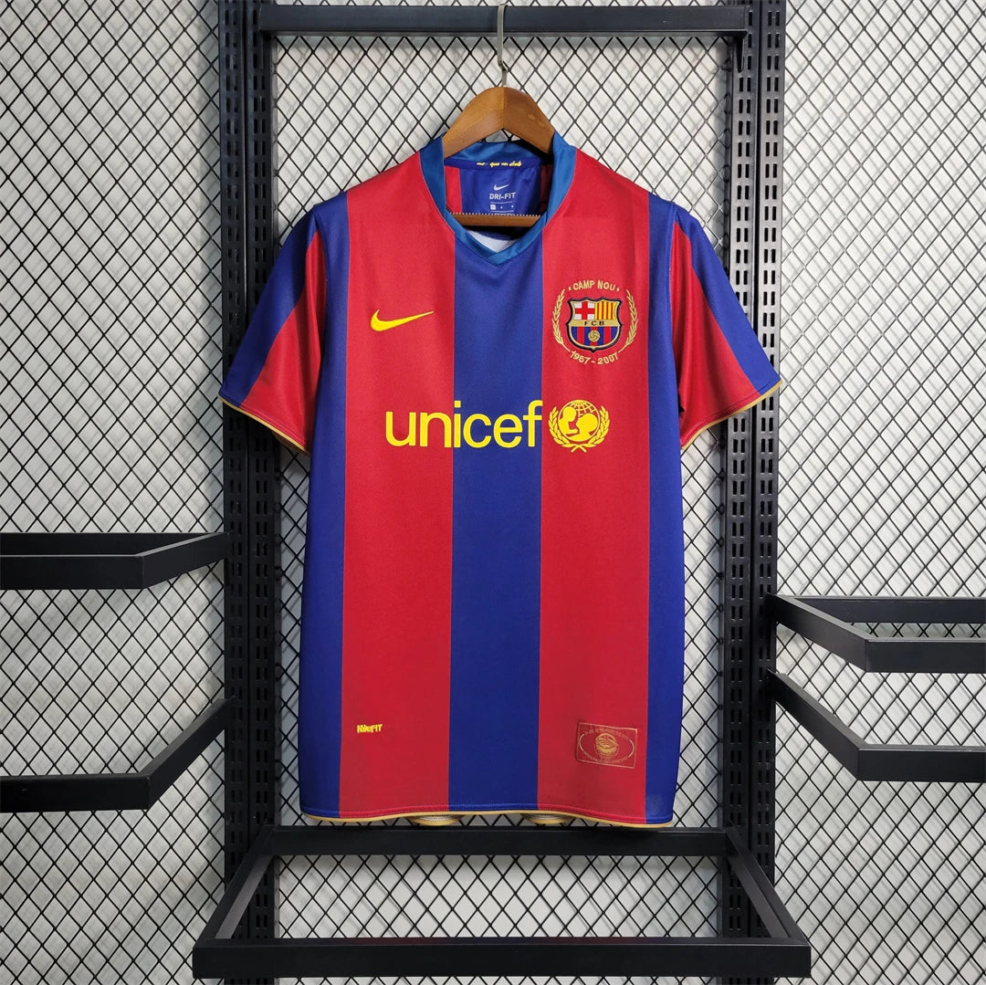 FC Barcelona Home Jersey 2007/08 front view