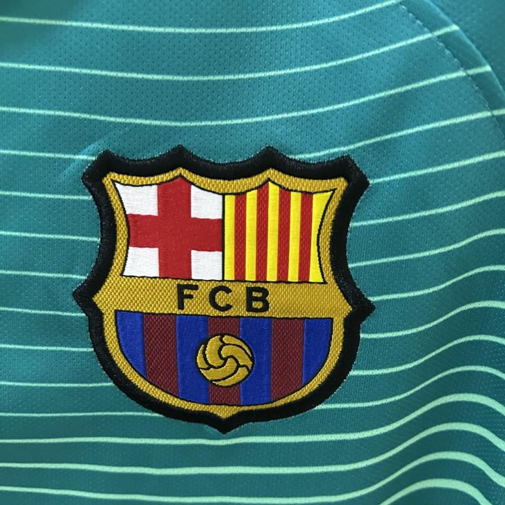 FC Barcelona Third Kit 2016/17 club crest close up
