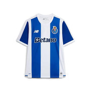 FC Porto Home Jersey 2026/27 front view with blue and white stripes and Betano sponsor