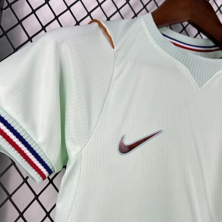 France Away Jersey 2026 Kids Set front view logo