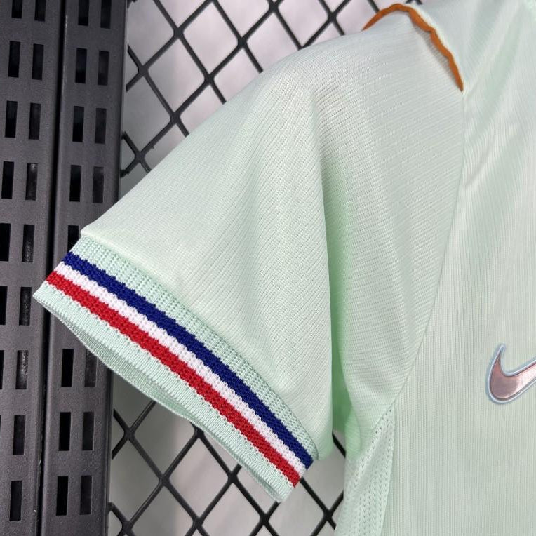 France Away Jersey 2026 Kids Set front view sleeve
