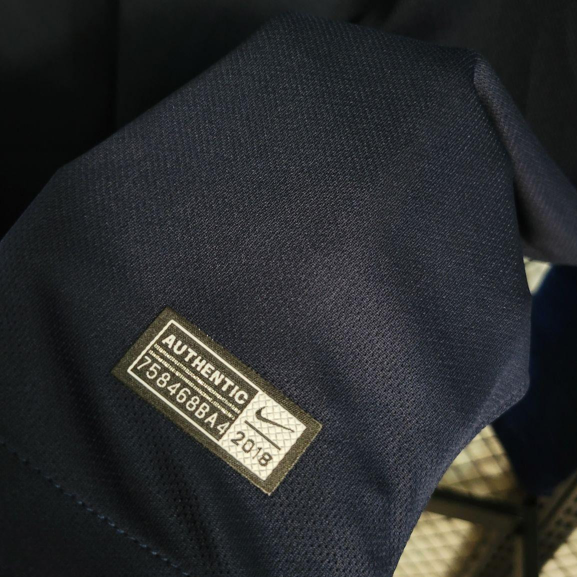 France 2018 home jersey authentic tag detail