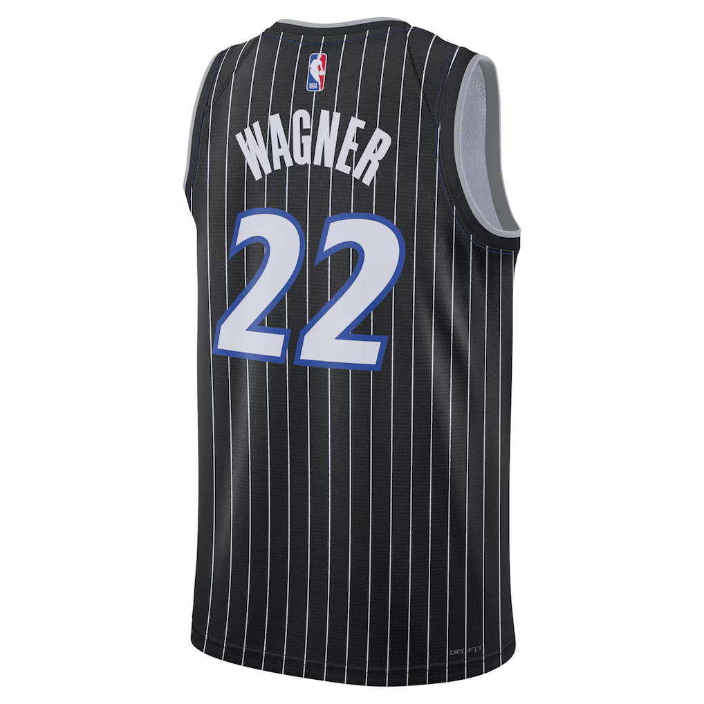 Franz Wagner Orlando Magic Statement Edition Swingman Jersey back view