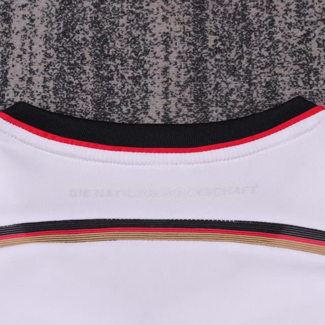 Germany 2014 Home Kids Football Jersey back view collar