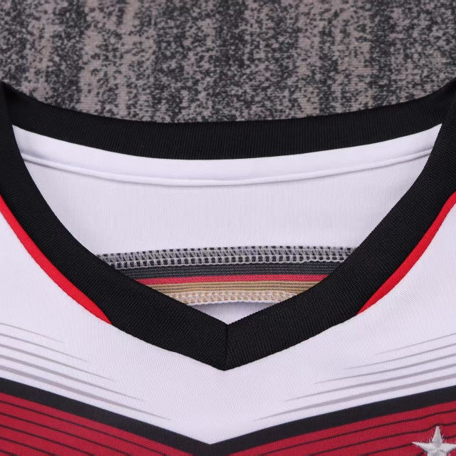 Germany 2014 Home Kids Football Jersey front view collar