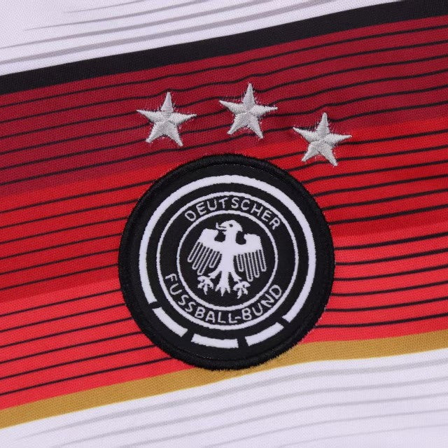 Germany 2014 Home Kids Football Jersey front view logo
