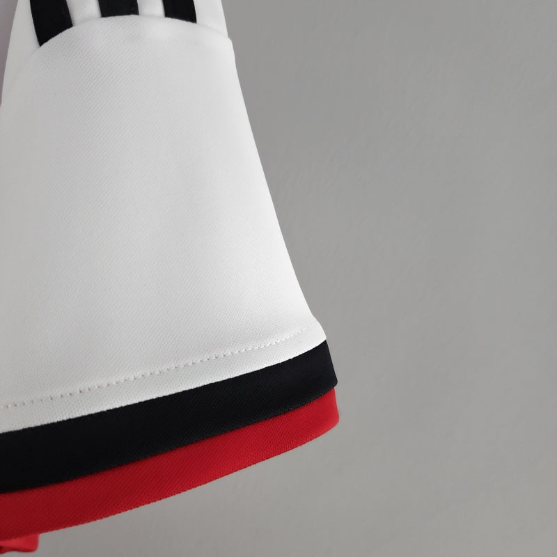 Germany 2014 Home Retro Football Jersey front view sleeve