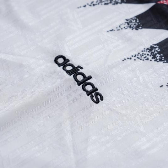 Germany Home Jersey 1994 crest detail with Germany badge and Adidas logo