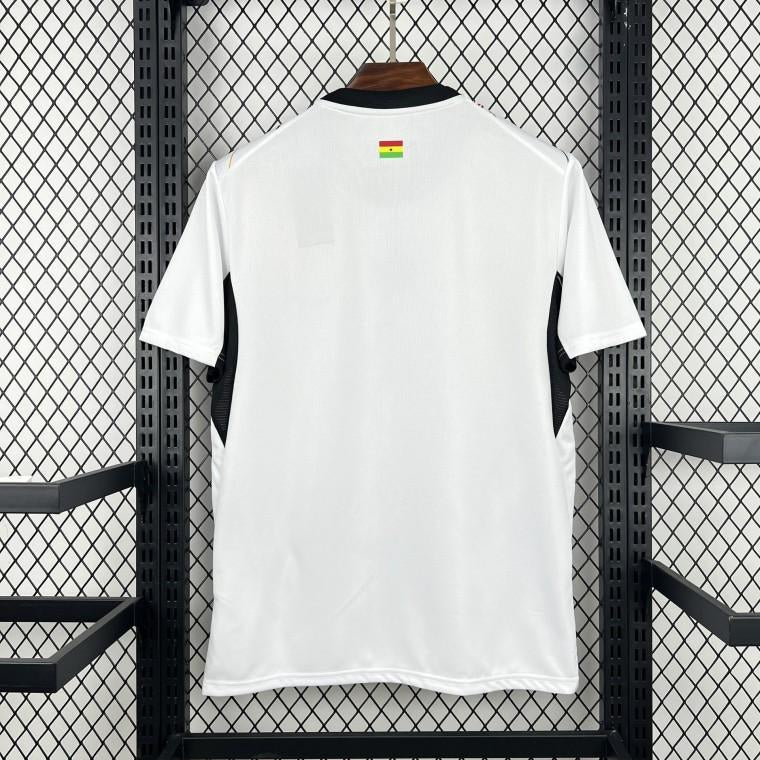 Ghana 2026 World Cup home jersey white football shirt back view
