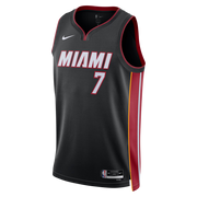 Giannis Antetokounmpo Miami Heat Icon Edition Swingman Jersey front view