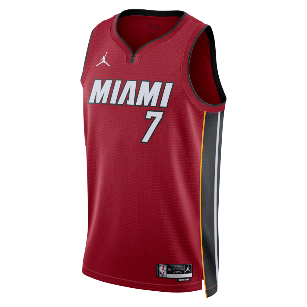 Giannis Antetokounmpo Miami Heat Statement Edition Swingman Jersey front view