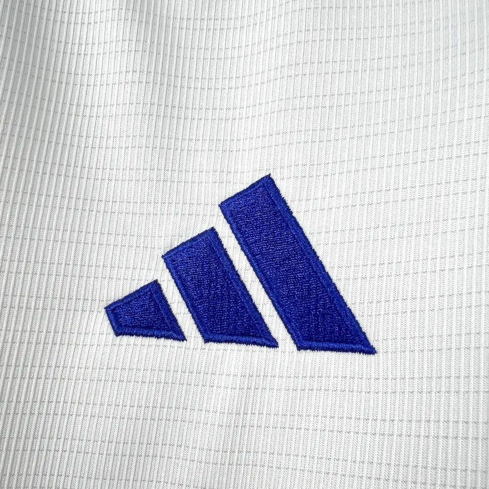 Greece 2026 home jersey white blue football shirt logo view
