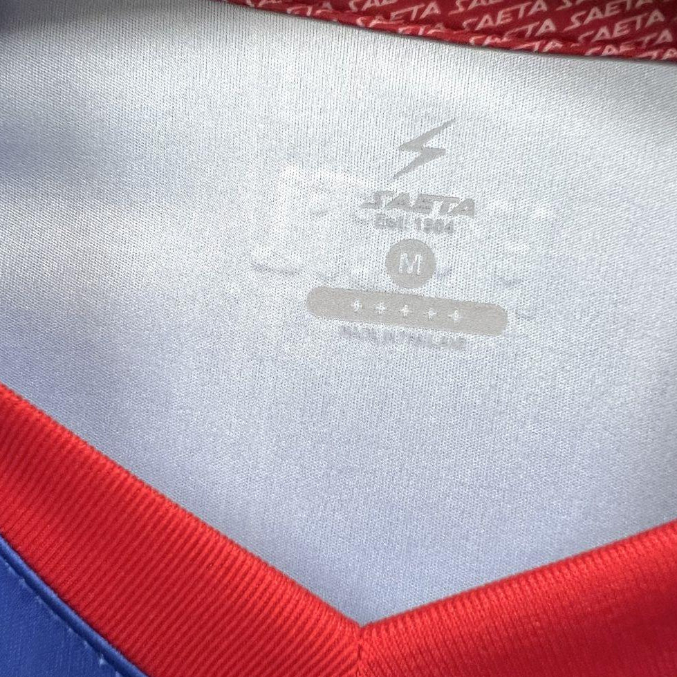 Haiti 2026 World Cup Home Jersey Front View Collar