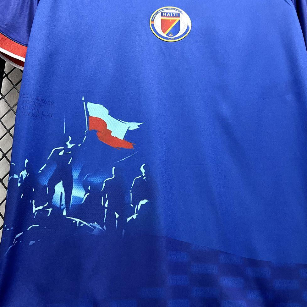 Haiti 2026 World Cup Home Jersey Front View Details