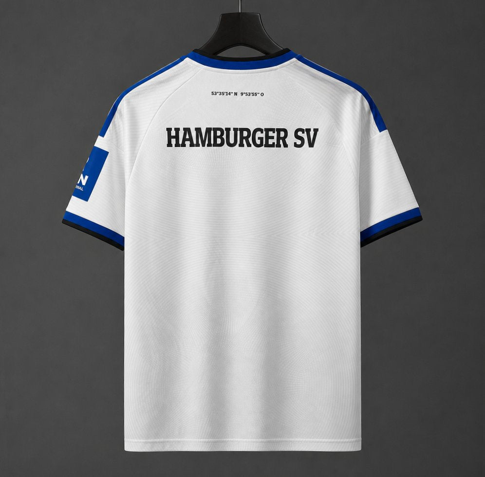 Hamburger SV Home Jersey 2026/27 back view with Hamburger SV lettering