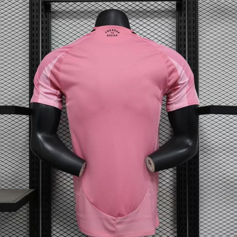 Inter Miami 2025/26 home jersey back view pink football shirt
