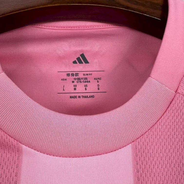 Inter Miami 2025/26 home jersey collar view pink football shirt
