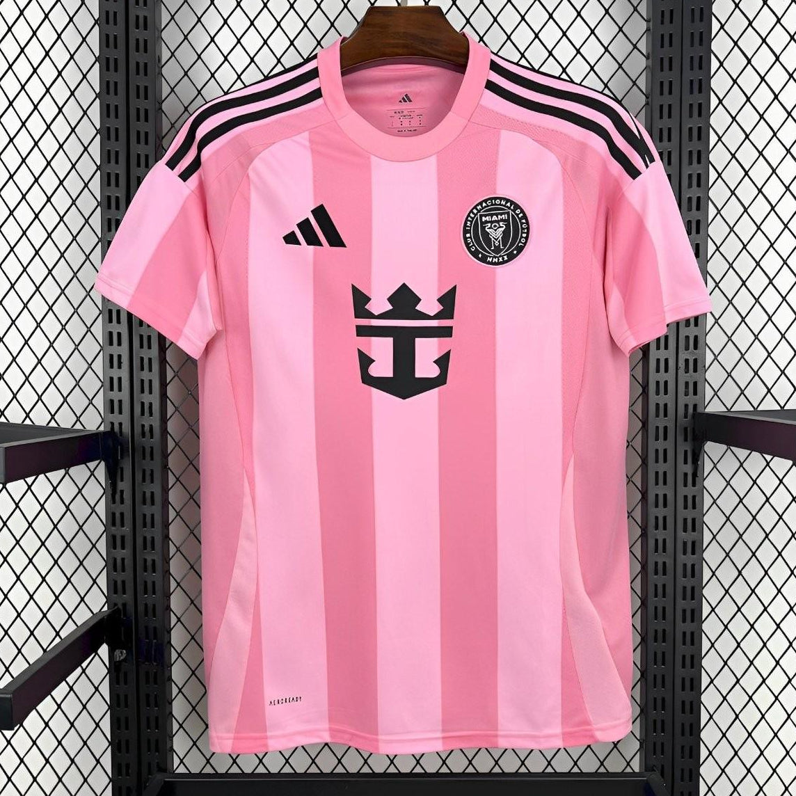 Inter Miami 2025/26 home jersey front view pink football shirt
