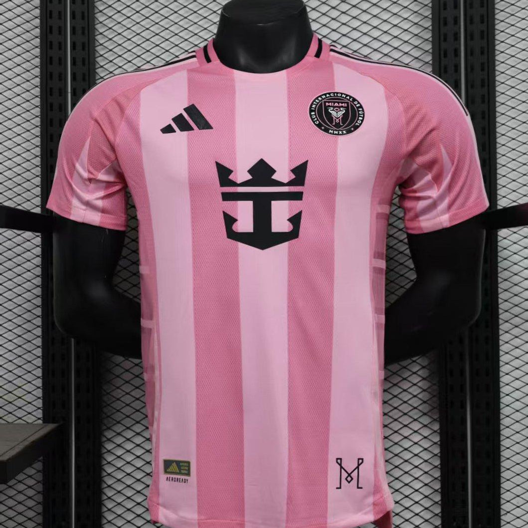 Inter Miami 2025/26 home jersey front view pink football shirt
