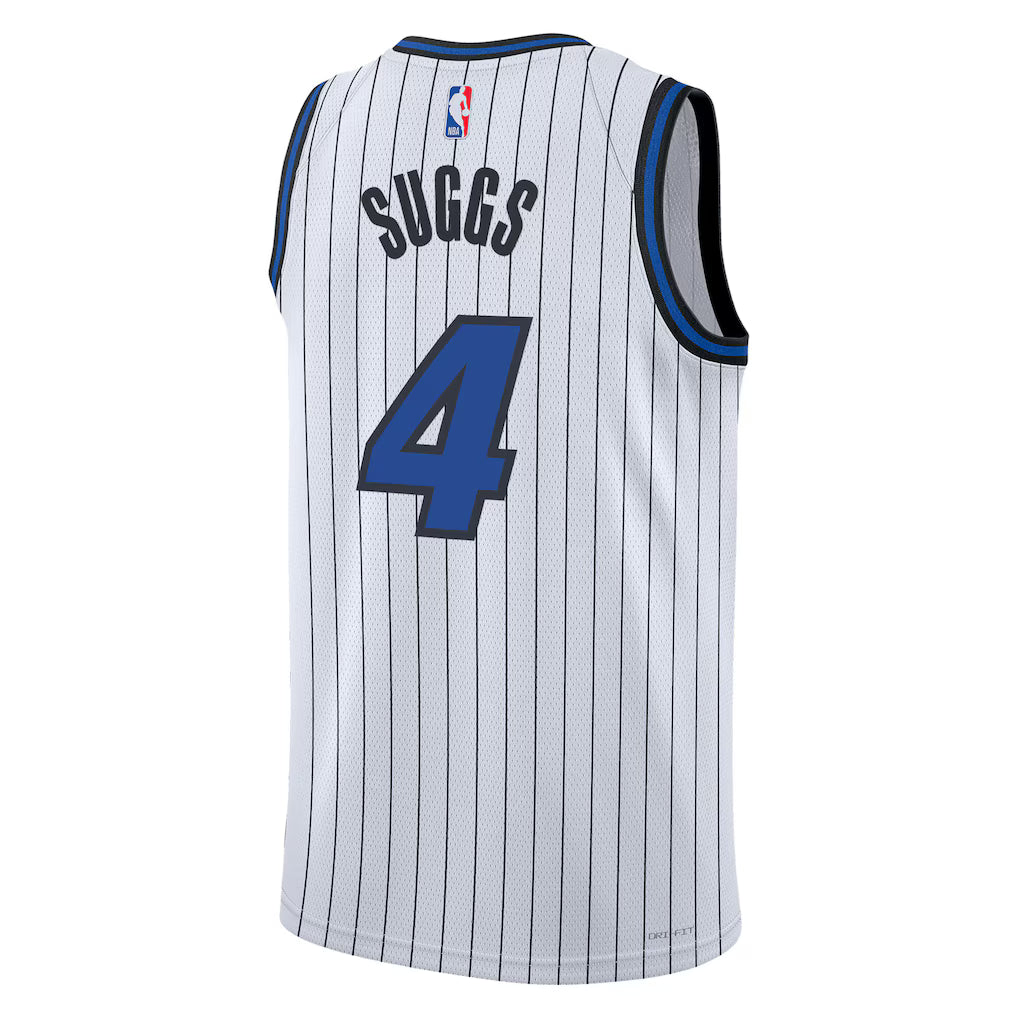 Jalen Suggs Orlando Magic Association Edition Swingman Jersey back view