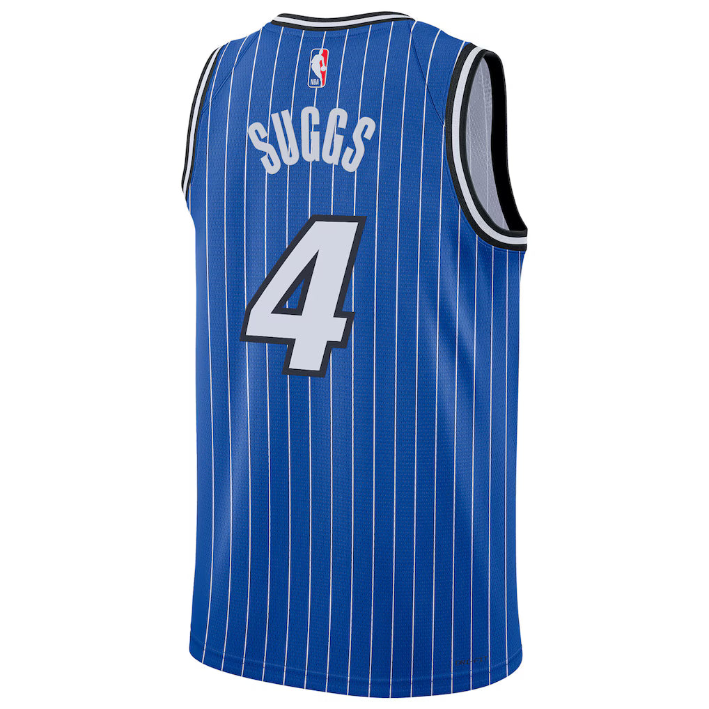 Jalen Suggs Orlando Magic Icon Edition Swingman Jersey back view