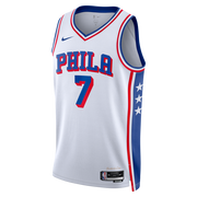 Jaylen Brown Philadelphia 76ers Association Edition Swingman Jersey front view