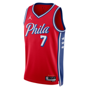 Jaylen Brown Philadelphia 76ers Statement Edition Swingman Jersey front view