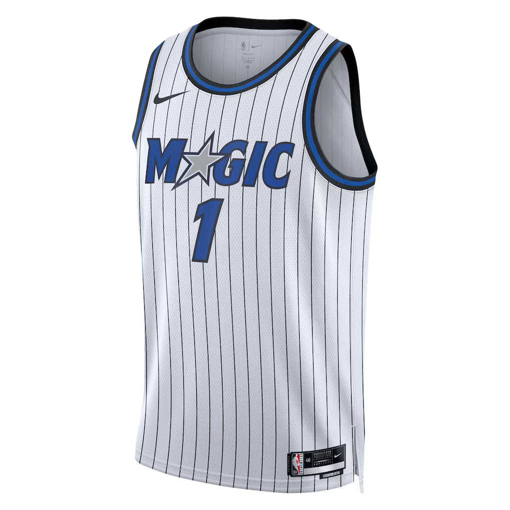 Jonathan Isaac Orlando Magic Association Edition Swingman Jersey front view